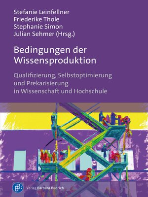 cover image of Bedingungen der Wissensproduktion